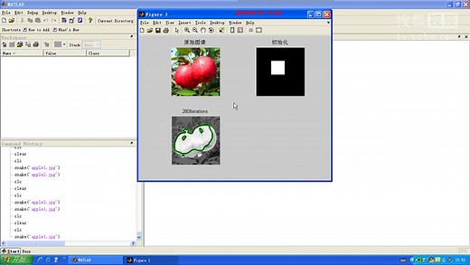 【matlab专业代做编程】基于Snake模型的重叠苹果目标分割方法的探讨