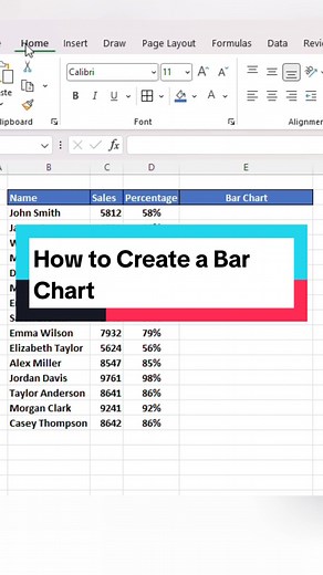 How to Create a Bar Chart