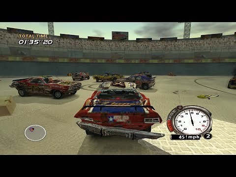 FlatOut PS2 Gameplay HD (PCSX2)