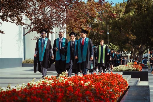 Graduation ceremony celebrates the future of information technology, engineering, business, creative and hospitality