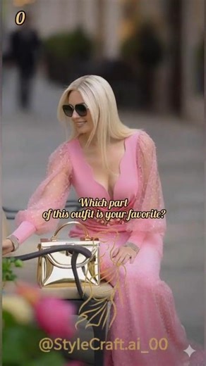 The Pink Elegance Secret – Why Is This Evening Dress So Irresistible?#fashion #style #PinkDress