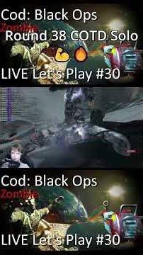 Cod: BO1 Round 38 COTD Solo! 💪🔥#mrspookydemon #gaming #epicmoments #codzombies #codbo1 #callofduty