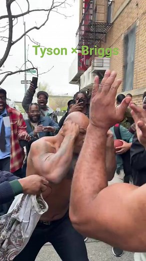 Good to See Two Boxing Legend joke with Brawling. Mike Tyson x Shannon Briggs. | History, News AnD FaCt Villagers.