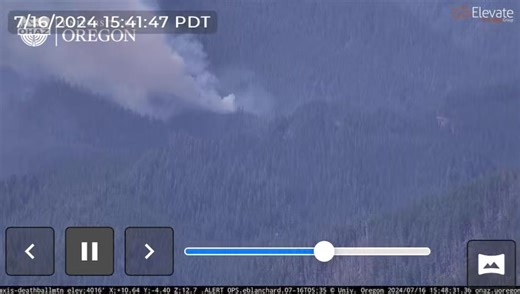 25K views · 260 reactions | The last 6 hours of timelapse from the Elevate Live Camera of the fire above Blue River Reservoir. Link to live camera in comments. No Drones in the fire area!!! | McKenzie River Drone Photography | Facebook