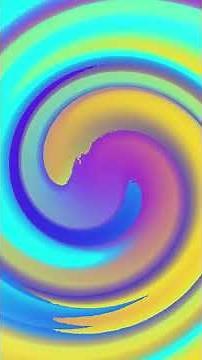 🌈 3-Minute Colorful Meditation | Relaxing Swirl Visuals for Calm & Focus