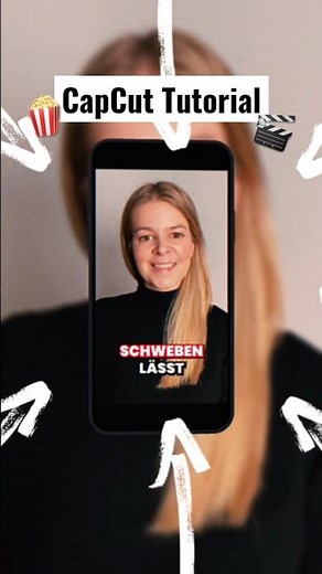 🎬 CapCut Trick 🍿 so lässt du Videos im Smartphone schweben 📲 #capcut