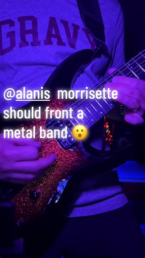 The original was screaming to go heavy! Remix of Uninvited by @alanis 🔥🔥🔥#metal #alanismorissette #breakdowns #remix #90s