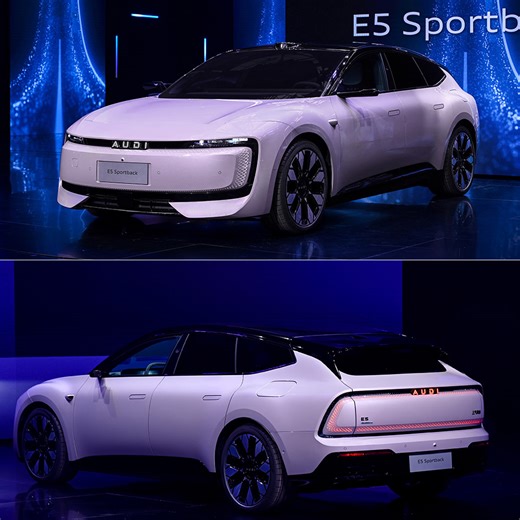 AUDI E5 Sportback Debuts at Auto Shanghai 2025, Offered in Dual Motor Variant Making Up to 776HP
