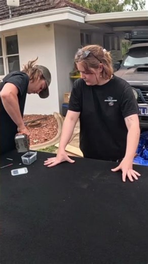 Rear setup in our Disco