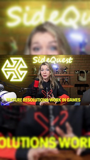 Quick Tip! Here's how to improve your texture resolution with SideQuest 😎 #Quest2 #MetaQuest2 #VR #VRgames #virtualreality #sidequest