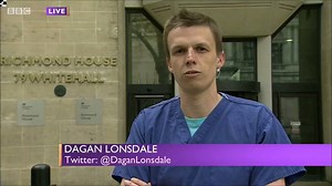 A junior doctor going on strike is asked if they are "trying to bring down the government". His response is just perfect. Full story > http://politicalscrapbook.net/2016/04/watch-junior-doctor-has-the-best-response-to-claim-theyre-trying-to-bring-down-the-government/ | Political Scrapbook