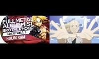 Mix of 2 videos from youtube : FullMetal Alchemist Brotherhood - Opening 2 PT-BR