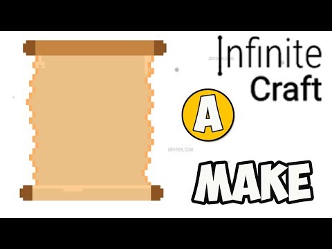 How to make SCROLL in Infinite Craft (Best method) | How to make SCROLL in Infinity Craft