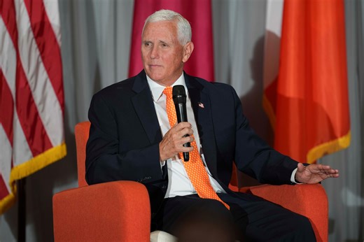 'American people long for civility,' former VP Pence tells University of Tennessee students
