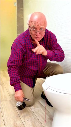COKE Toilet Explosion !😱Grandpa’s Prank Gone Wrong! 🤣🚽 #prank #toilet #coke