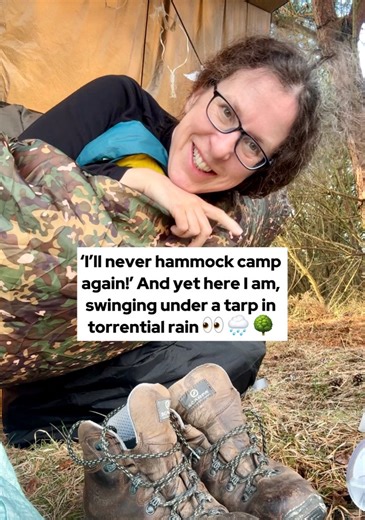 36K views · 1.7K reactions | My first hammock camp was miserable - I...