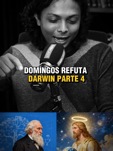 DOMINGOS REFUTA DARWIN PARTE 4 #jovemcristão #ateu #debate #biblia #criacionismo #curiosidadesentiktok