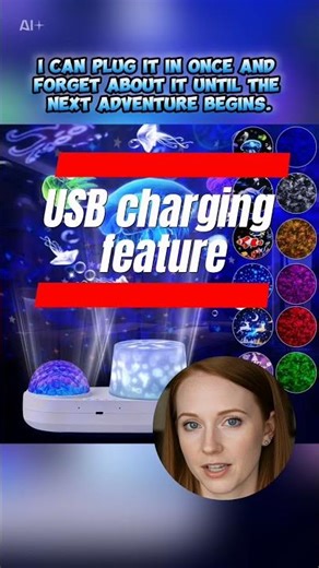 Magic Star Projector Night Light with Music | Kids Room Decor Gift