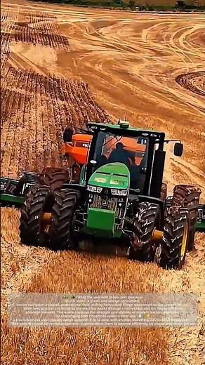 Modern Farming on Uneven Terrain – Over 10 Tons of Power at Work!