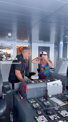 When the captain needs a break @Virgin Voyages #virginvoyages #cruise #scarletlady