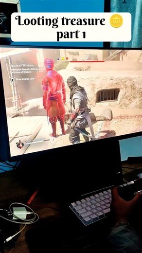 Assassin's creed Mirage ps5 lets loot the treasure box part 1 #ps5 #ps5gameplay #shortsfeed