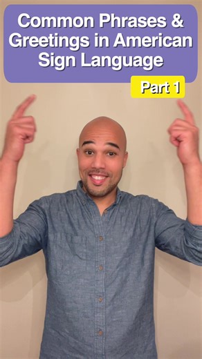 Common Phrases and Greetings in ASL - Part 1 If you would like to get started learning ASL check out our online courses. Click the link in our bio to get started. #ASL #signlanguage101 #signlanguage #onlinelearning #signlanguageforkids #aslcourse #learnasl #signing #deaf #americansignlanguagelessons #inclusion #languagelearning #learnalanguage #signlanguageclass #learntosign #kidssignlanguage #aslforkids #onlinecourse #learn-online #homeschool #learnamericansignlanguage#givethegiftoflanguage