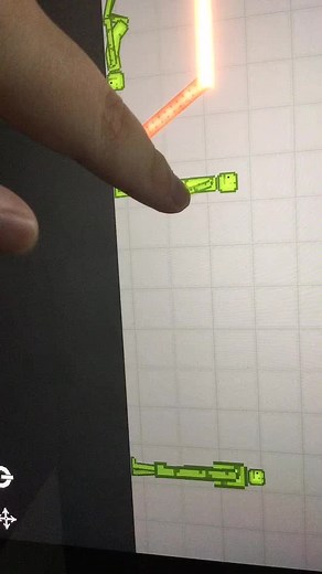 Interactive Digital Gameplay with Pixelated Figures