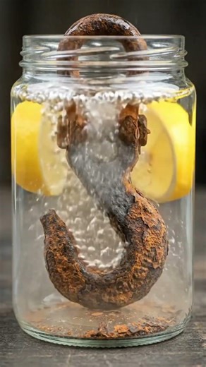 This trick removes decades of rust #hacks #diy #automobile #lifeisbutadream #asmr