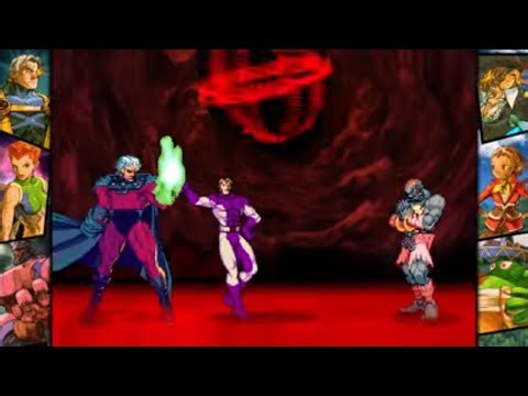 Marvel vs Capcom 2: Magneto, Iceman, and Dhalsim arcade playthrough