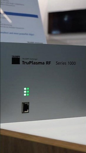 TRUMPF TruPlasma RF 1000 – 3 kW generator for plasma and etching processes