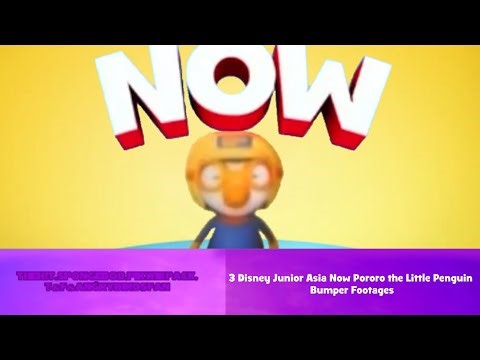3 Disney Junior Asia Now Pororo the Little Penguin Bumper Footages