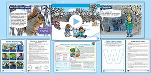 Outdoor Explorers - EYFS - Winter Lesson 1: Winter Wonderland