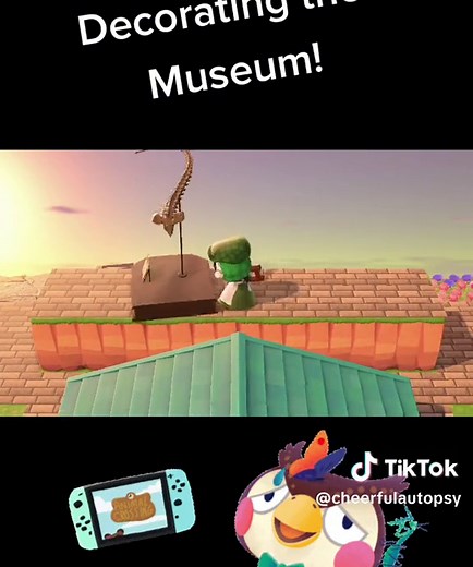 Decorating the museum! #acnh #animalcrossingnewhorizons #animalcrossing #design #acinspiration