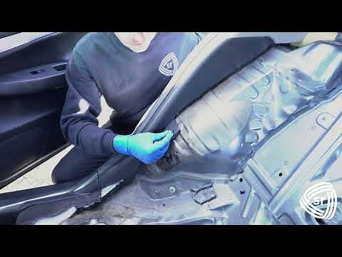 How to remove Rear Seat Belt in 2009-2013 Infiniti G37