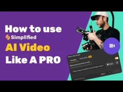 How to use Simplified's Video AI Like pro?