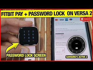 Setup Password Lock & Fitbit Pay Review on Fitbit Sense, Versa 3 & 2