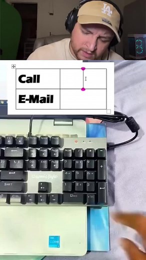 How to make call and email while typing