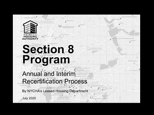 What You Should Know about your Section 8 Annual and Interim Recertification
