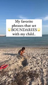 Here are some of my favorite phrases to set BOUNDARIES with my child 🌟 I’ve learned the 🔑KEY🔑 to setting boundaries is explaining the boundary, giving a timeline, and something positive to look forward to afterward. Using these phrases has really helped my child build his resilience, patience, and understanding empathy for others. Share some of your favorites too 💛 #montessori #montessoriathome #montessoritoddler #praise #childdevelopment #cde #ece #parenting #positiveparenting #consciouspar
