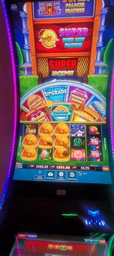 Jackpot on a Huff&Puff slot at the Hard Rock Casino Tampa."Can't fish all the time."