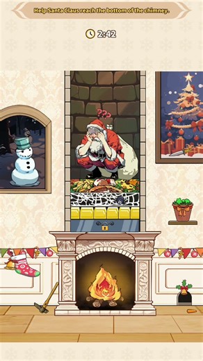 Brain puzzle tricky quest level 159 solution walkthrough (Chimney shuttle)