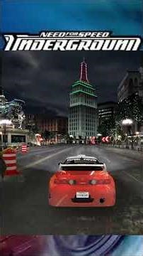 NEED FOR SPEED UNDERGROUND FİRST RACE ACURA RSX #shorts
