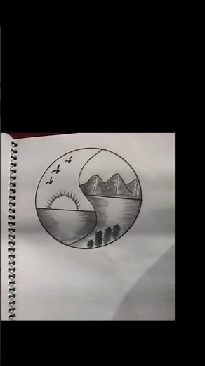Very Very easy and very very beautiful drawing for beginners #easy drawing