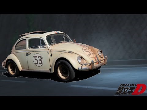Herbie: Fully Loaded Street Race with Eurobeat (Initial D)