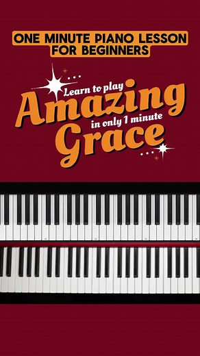 Amazing Grace | One Minute Piano Lessons for Beginners | In The Key of C . . . . #amazingrace #amazinggracepiano #amazinggracehymn #chordprogression #pianolessons #chordsforbeginners #pianoforbeginners #pianotutorial #gospelpiano #gospelchords #worshippiano | Jmaw Music