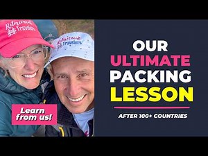 The Last Packing Video You'll Ever Need to Watch | How to Pack Light for World Travel