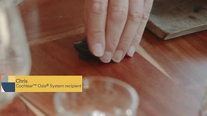 Chris has an #Osia device and uses his #MiniMic to help him pick up sound better in noisy environments. Do you use a Mini Mic? Find out more here https://bit.ly/41WT2jO #HearNowAndAlways #TrueWireless | Cochlear UK & IE