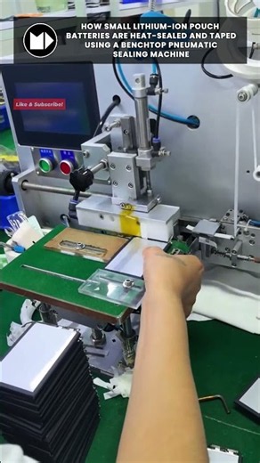 Heat Sealing Machine for Lithium Pouch Batteries