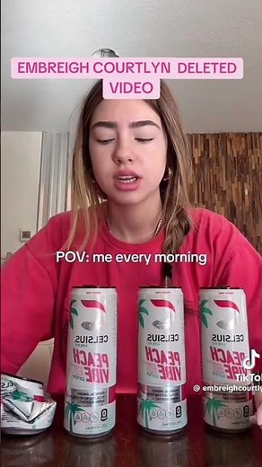 idk why she deletes but it was an ad #embreighcourtlyn #embreigh #glowhouse #celcius #relatable