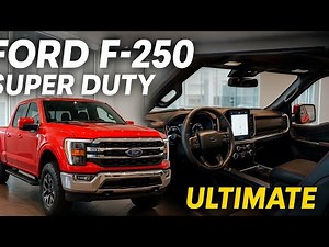 Ford F 250 Super Duty 2025 Ultimate Interior Review